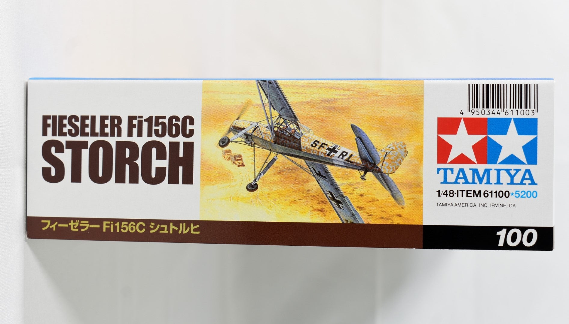 Tamiya Fieseler Fi156C Storch 1/48 box