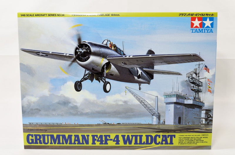 Tamiya Grumman F4F-4 Wildcat 1/48 Model