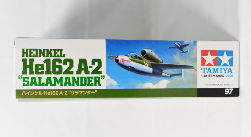 Tamiya Heinkel He162 A-2 Salamander 1/48 side