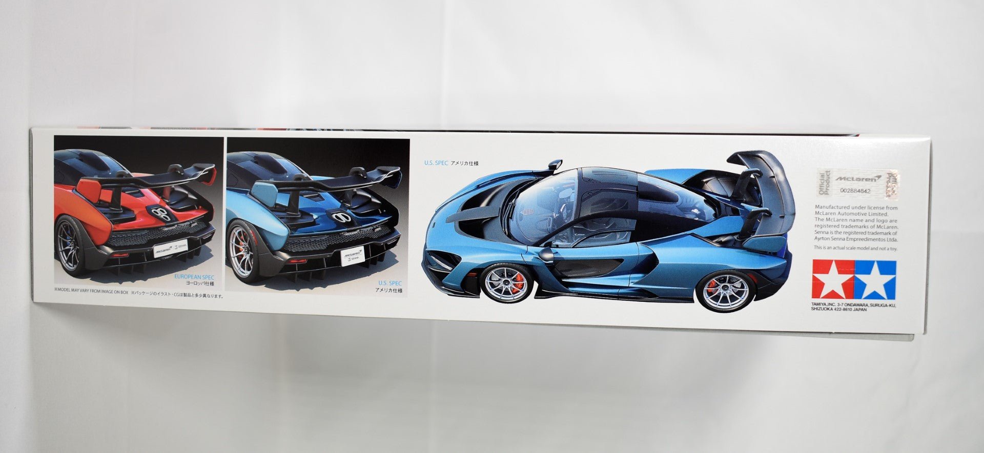 Tamiya Mclaren Senna 1/24 Model kit box