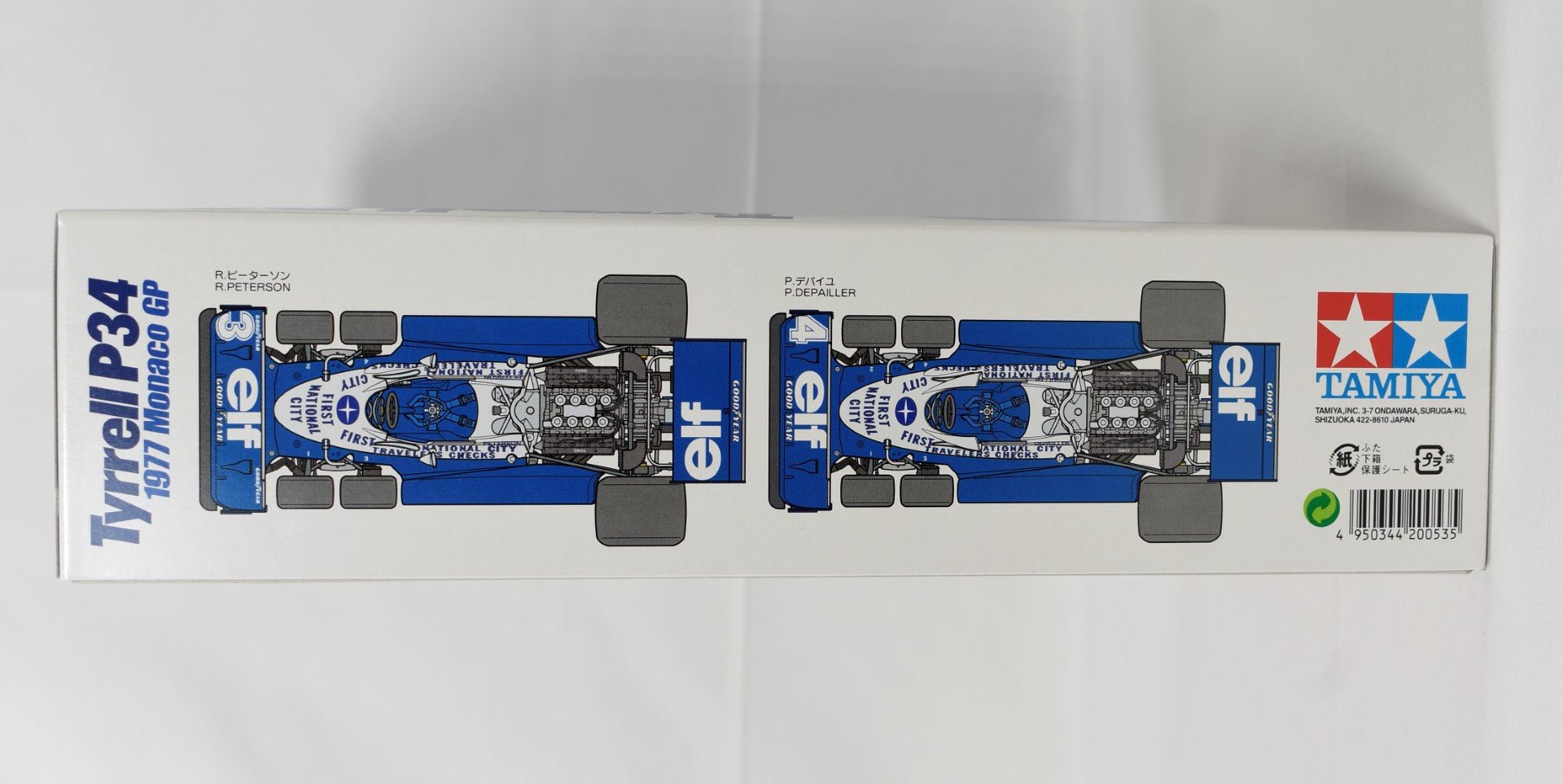 Tamiya Tyrrell P34 1977 Monaco GP 1/20 model box