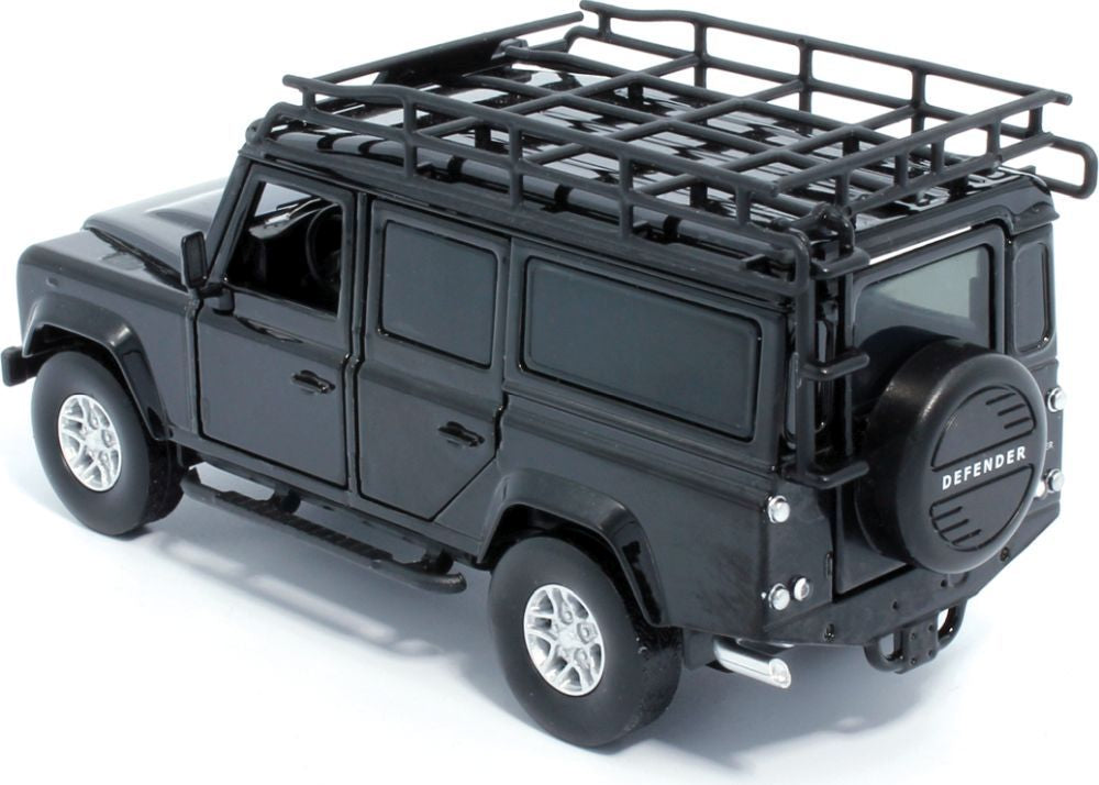 Tayumo Land Rover Defender 110 Orange 1/32 Scale diecast back