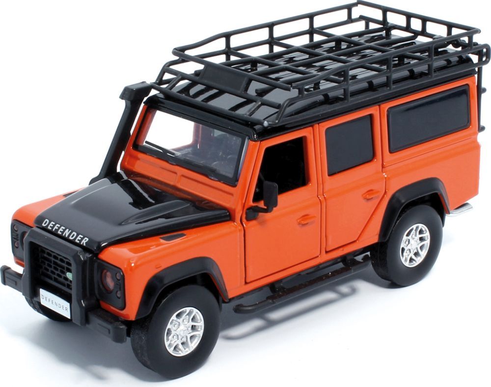 Tayumo Land Rover Defender 110 Orange 1/32 Scale diecast